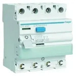 Hager Fi-schutzschalter A 4p 400v 63a 0,03a 4te Reg Din-schiene(reg) 1,5ka Cds463d