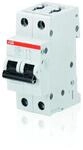 Abb S202-b10 Schutzschalter 2-polig 10a Mehrfarbig
