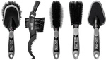 Muc-off Reinigungsb&uuml;rsten 5x Premium Brush Kit, Schwarz, 5-teiliges Set