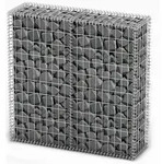 Vidaxl - Steinkorb Gabione Mit Deckeln Verzinkter Draht 100&times;100&times;30 Cm