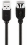 Usb 2.0 Verl&auml;ngerung 68625 Hi-speed, A/a, 0,6 M, Schwarz - Goobay