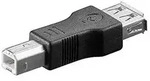 Goobay - Usb 2.0 Hi-speed-adapter, Usb-2.0-buchse (typ A) Usb-2.0-stecker (typ B).