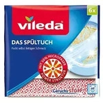 Sp&uuml;ltuch Mit 30 Prozent Microfaser (6 Stk) - Vileda