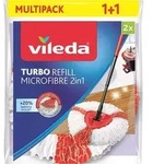 Vileda 166143 Turbo Easy Wring & Clean Wischmop Ersatzkopf 2er Pack Ersatzaufsatz 2