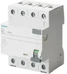 4p 40a 0,1a Typ A 100ma 400v Sentron 5sv3444-6 Differenzialschutzschalter