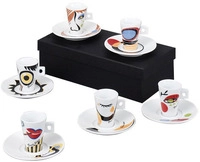 Cappuccinotassen Set 12-teilig Faces - Zeller