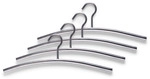 Kleiderb&uuml;gel, 4 St&uuml;ck Im Set, Edelstahl, 43.5 X 15 - Zeller