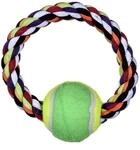Tennisball-seilring F&uuml;r Hunde - Trixie