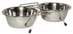 Kerbl Double Bowl Holder 2x900ml - For Dogs