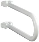 Wenko Badst&uuml;tzgriff Secura Klappbar, Wei&szlig;, Aluminium Wei&szlig;, Zinkdruckguss...