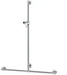 Plan Care Haltegriff Mit Brausestange, Breite 682mm, H&ouml;he - Keuco