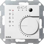 Gira Stetigregler System 55 210003, 4-fach Tasterschnittstelle, Knx, Reinwei&szlig;