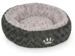 Nobby Hundebett & Katzenbett Donut Seoli &Oslash; 45 Cm Dunkelgrau-hellgrau...