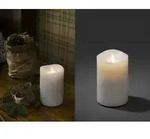 Konstsmide - Led Duftkerze Mit 6h Timer, Flackernd, &Oslash; 9cm, H&ouml;he 13cm,