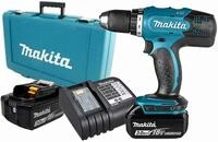 18v 3.0ah Bohrschraubendreher + 2 Batterien, Ladeger&auml;t, Im Koffer - Ddf453sfe -