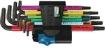 Wera - 967/9 Tx Multicolour Hf 1 Winkelschl&uuml;sselsatz Mit Haltefunktion, 9-teilig