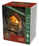 2821-100 Led Marktstand Holz Innen Dach Orange - Konstsmide