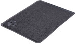 Cat Litter Tray Mat, Pvc, 37 &times; 45 Cm, Anthracite
