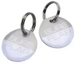 Sureflap Microchip Rfid Rfid-halsbandanh&auml;nger Wei&szlig; 2 St.