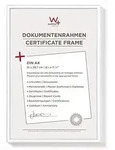 Walther Design Kv130w New Lifestyle, Kunststoffrahmen, 21 X 29,7 Cm, Wei&szlig;, 1er-pack