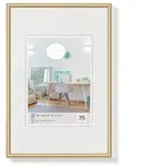 Walther Kv015b New Lifestyle - Fotorahmen, De Kunststoff, Gold, 15 X 20 Cm