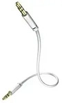 In-akustik Star - Mp3-audiokabel (3,5 Mm Klinke, 0,75 M), Farbe Wei&szlig;
