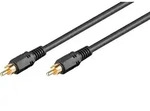 Koaxial Digital Audio Verbindungskabel, Cinch S/pdif, Zweifach Geschirmt,