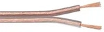 Goobay - Lautsprecherkabel Transparent, 50 M Rolle, Querschnitt 2 X 2,5 Mm2, Cca.