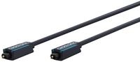 Clicktronic - Toslink-kabel, Premium-kabel 1x Toslink-stecker 1x Toslink-stecker 0,5