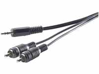 SpeaKa Professional SP-1300904 Cinch / Klinke Audio Anschlusskabel [2x...
