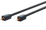 Clicktronic - Cinch-kabel, Mono, Premium-kabel 1x Cinch-stecker 1x Cinch-stecker 1,0