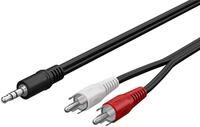 Audio Adapterkabel Aux, 3,5 Mm Klinke Zu Stereo Cinch-stecker, Klinke 3,5 Mm Stecker