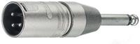 Neutrik - Na2mp Xlr-adapter Xlr-stecker - Klinkenstecker 6.35 Mm Mono 1 St.