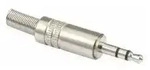 Klinkenstecker, 3,5mm, Stereo, Metall