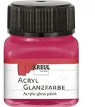 Acryl Glanzfarbe Dunkelrot 20 Ml Verzierfarbe - Kreul