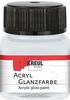 Acryl Glanzfarbe hellgrau 20 ml Verzierfarbe - Kreul