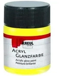 Acryl Glanzfarbe Gelb 50 Ml Verzierfarbe - Kreul