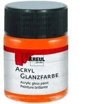 Acryl Glanzfarbe Orange 50 Ml Verzierfarbe - Kreul