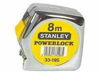 Stanley Black&decker - Taschenbandmaß Powerlock Metall 8mx25mm stanley