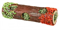 R&ouml;hrentunnel Mit Heu & Hibiskusbl&uuml;ten, 20 Cm, 25 G
