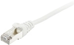 605550 Rj45 Netzwerkkabel, Patchkabel Cat 6 S/ftp 50.00 M Wei&szlig; Vergoldete