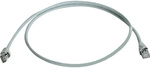 Teleg&auml;rtner - 100008028 Rj45 Netzwerkkabel, Patchkabel Cat 6a S/ftp 0.25 M Grau