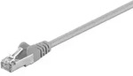 Goobay - Cat 5e Patchkabel, F/utp, Grau, Kupferkaschierter Aluminiumleiter (cca).