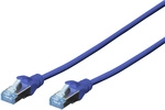 Digitus - Dk-1532-010/b Rj45 Netzwerkkabel, Patchkabel Cat 5e Sf/utp 1.00 M Blau
