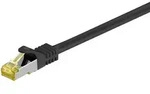 Rj45 Patchkabel S/ftp (pimf), M. Cat.7 Rohkabel, Schwarz, 3 M - Goobay