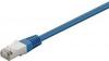 Goobay - cat 5e patchcable, f/utp, blue, 0.5 m - w/o latch protection, cca (73071)