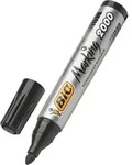 Bic Permanentmarker Rund Schwarz Nb2000