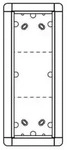 Ritto Portier Ap-rahmen Si 3-fach, 133x326mm 1883320