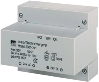 Effeff Trafo Gleichrichter Kombination (230 V - 12v Ac-dc, 1a) Modell Ktc 146-10