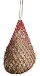 Heunetz Maschenweite 5x5 Cm, Farbe Rot, Engmaschiges Futternetz - Kerbl